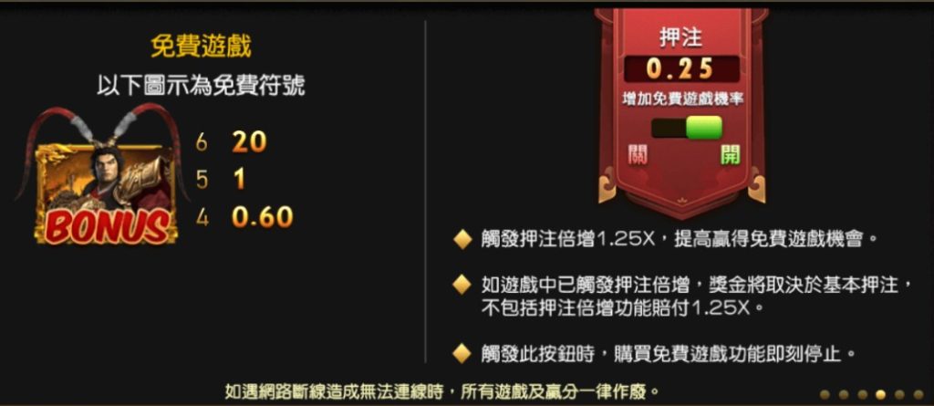 RSG戰神呂布免費遊戲 | 威尼斯人